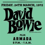 david bowie concert poster