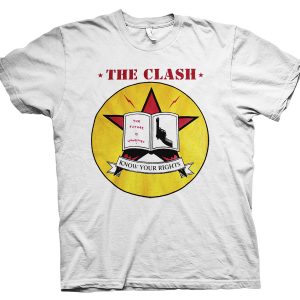 the clash know your rights t shirt