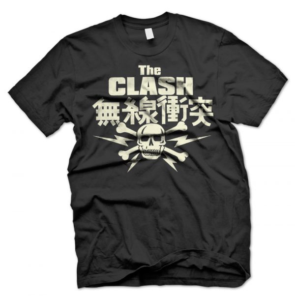 clash japanese text t shirt