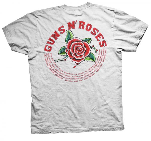 Guns N Roses Use Your Illusion Tour T Shirt - Rare Rock N Roll Tour T ...