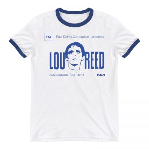 lou reed rare tour shirt
