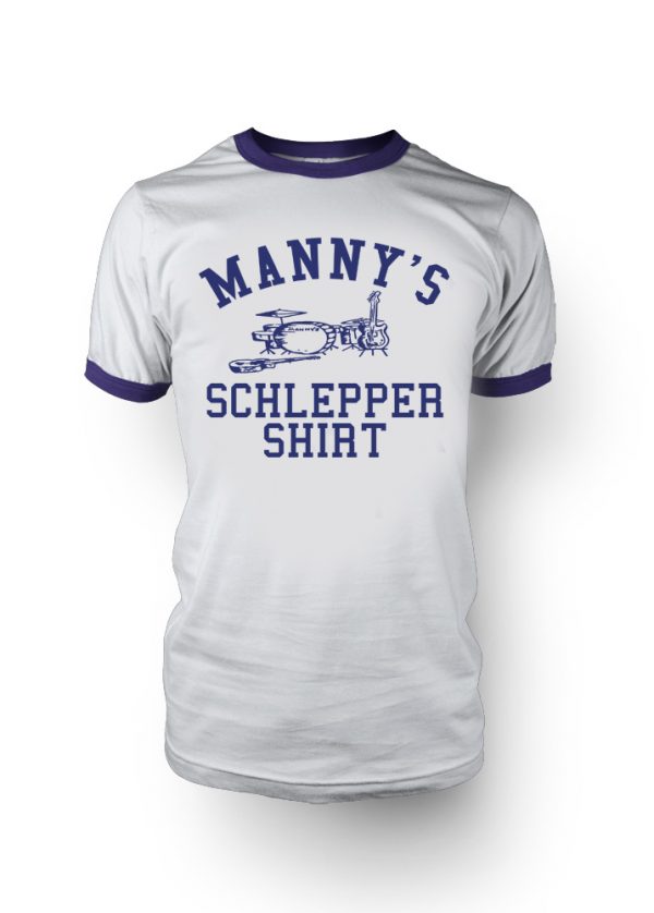 mannys music store t shirt