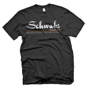 schwabs of hollywood t shirt