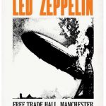 rare led zeppelin concert poster