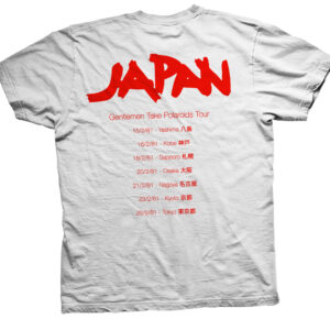 rare japan band t shirt